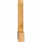 Ekena Millwork Portland Rough Sawn Timber Gable Bracket, Western Red Cedar, 60"W x 30"H x 4"D x 6"F, 12/12 Pitch GBW060X30X0406POR00RWR - alternate 3